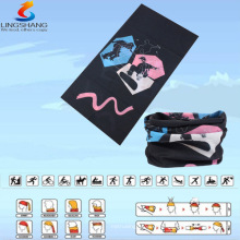 LSB-0273 Ningbo Lingshang 100% Polyester Outdoor Nackenrohr multifunktionale billigste nahtlose Bandana